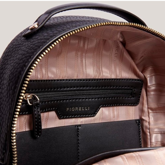 Mini Faux Leather Backpack - Picture 4 of 5